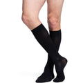 Men's 20-30 mmHg Black Knee High I787