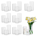 Glass Cylinder Vase Set of 24 U976