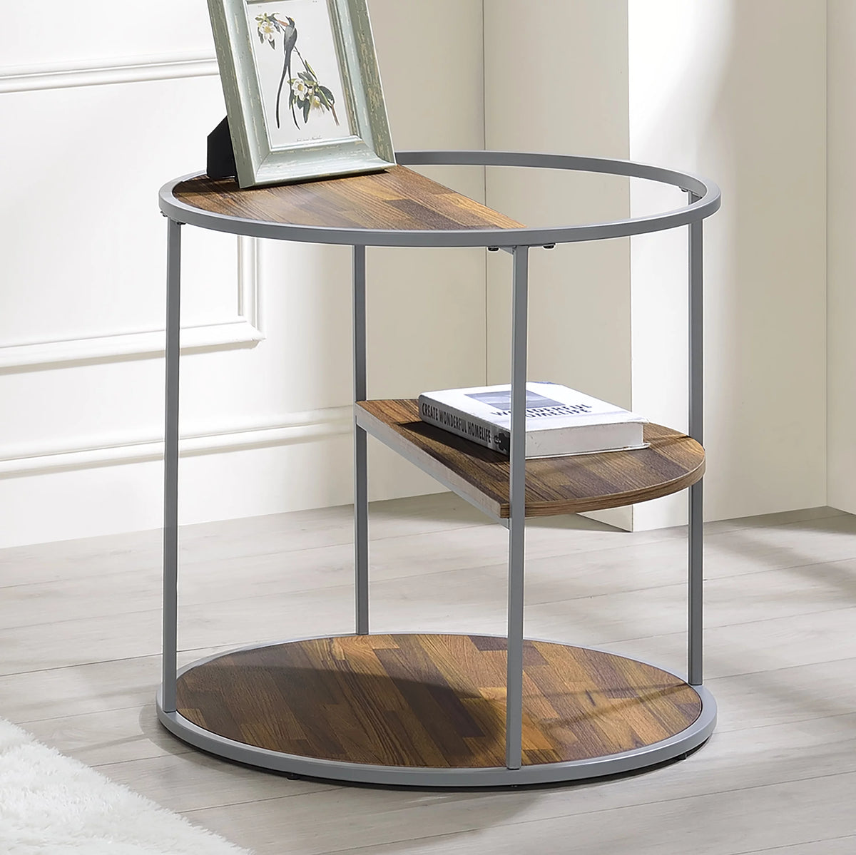 2-Piece Gray Coffee Table Set N331154