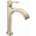 Brushed Nickel Single Hole Bathroom Faucet K824