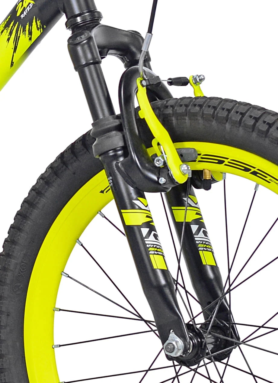 20 inch Boy's Mountain Bike Yellow/Black N107521