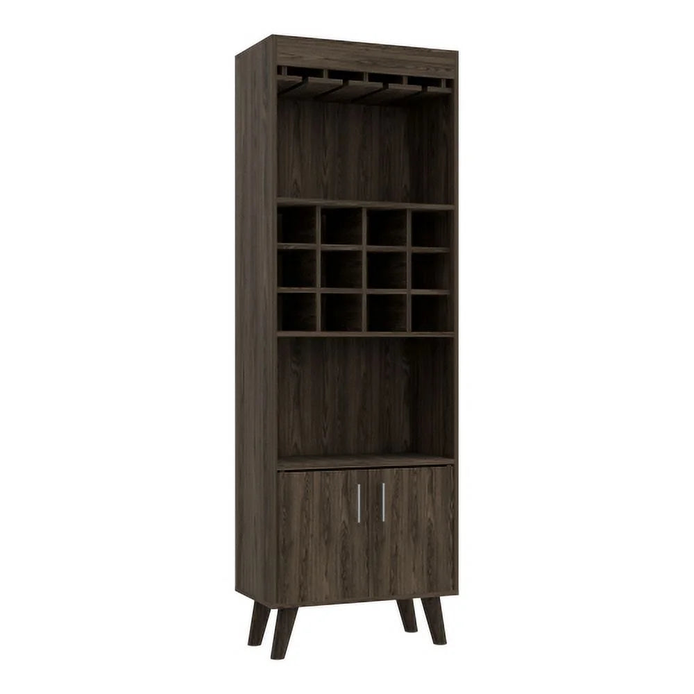 Dark Walnut Bar Cabinet B747951