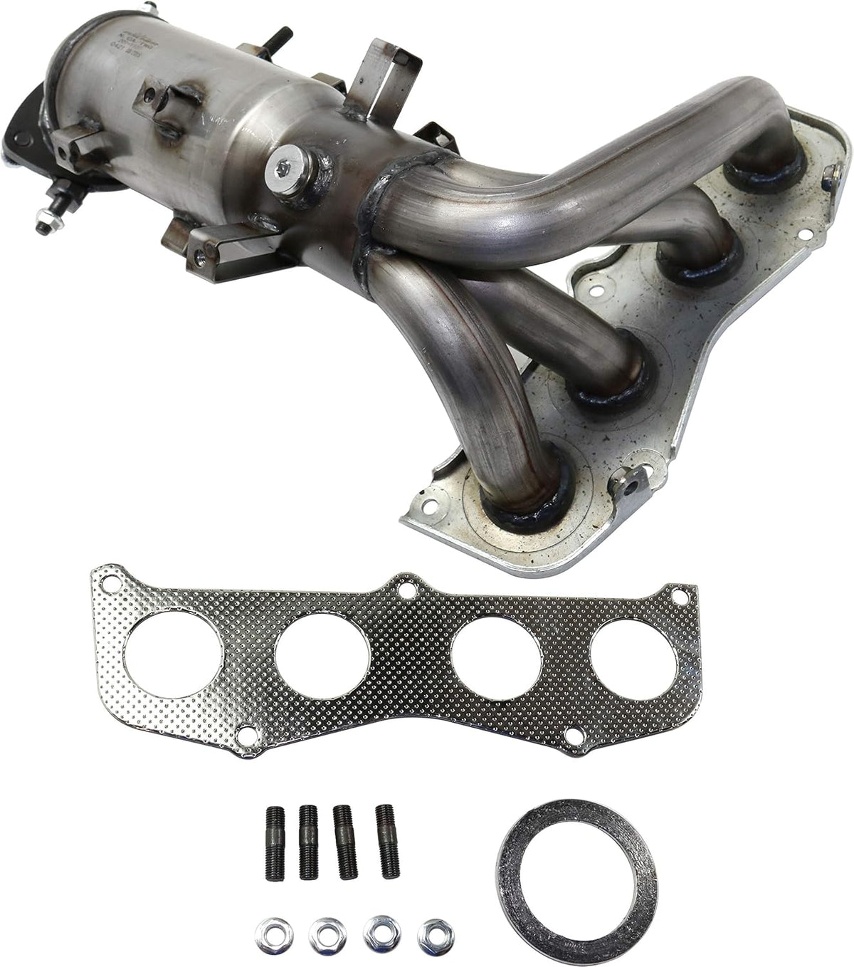 Front Catalytic Converter with Exhaust Manifold O2070