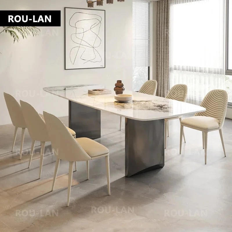 Modern Rock Slab Dining Table J84734