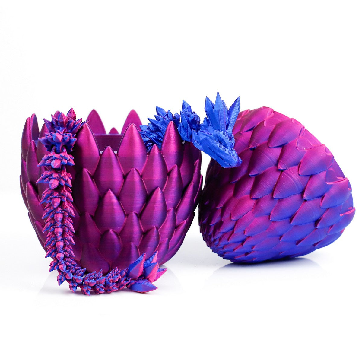 3D Printed Articulated Dragon Fidget Toy B75533