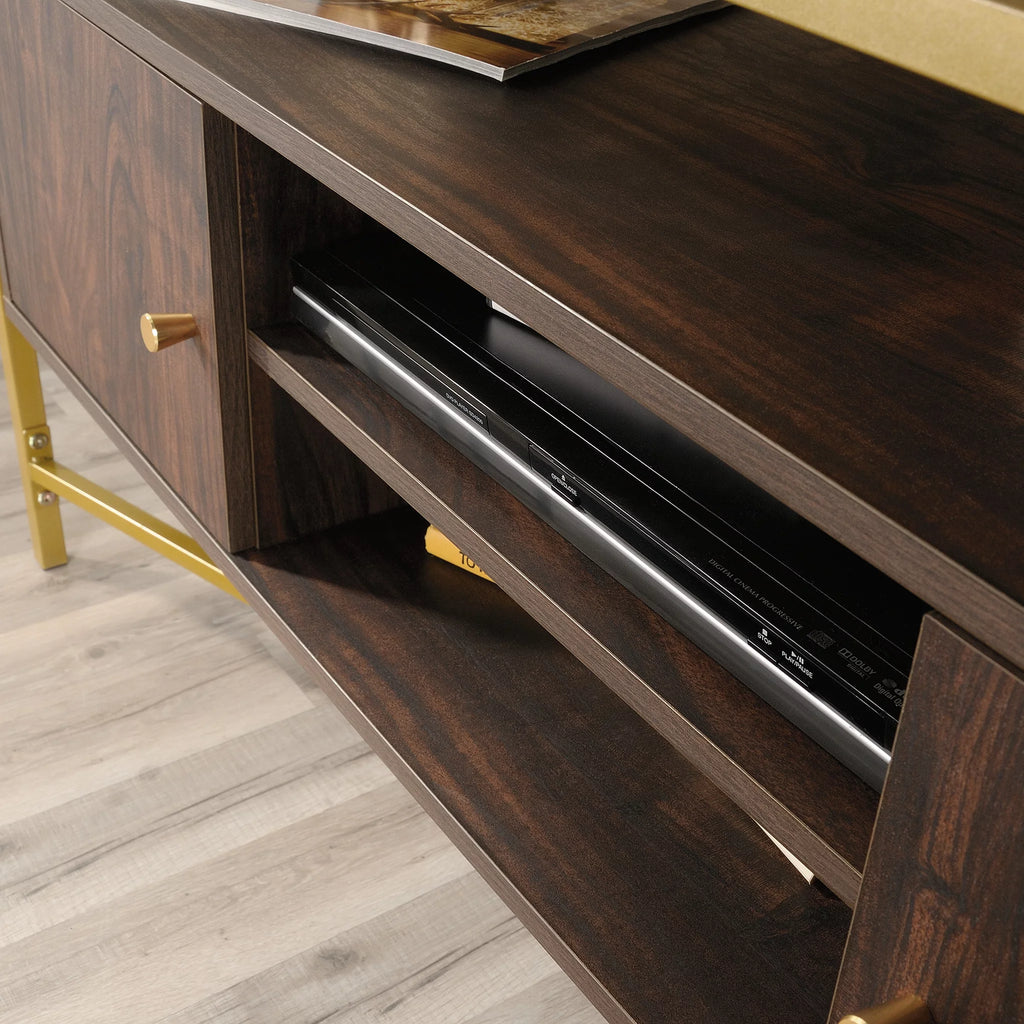 Walnut Finish TV Stand O127