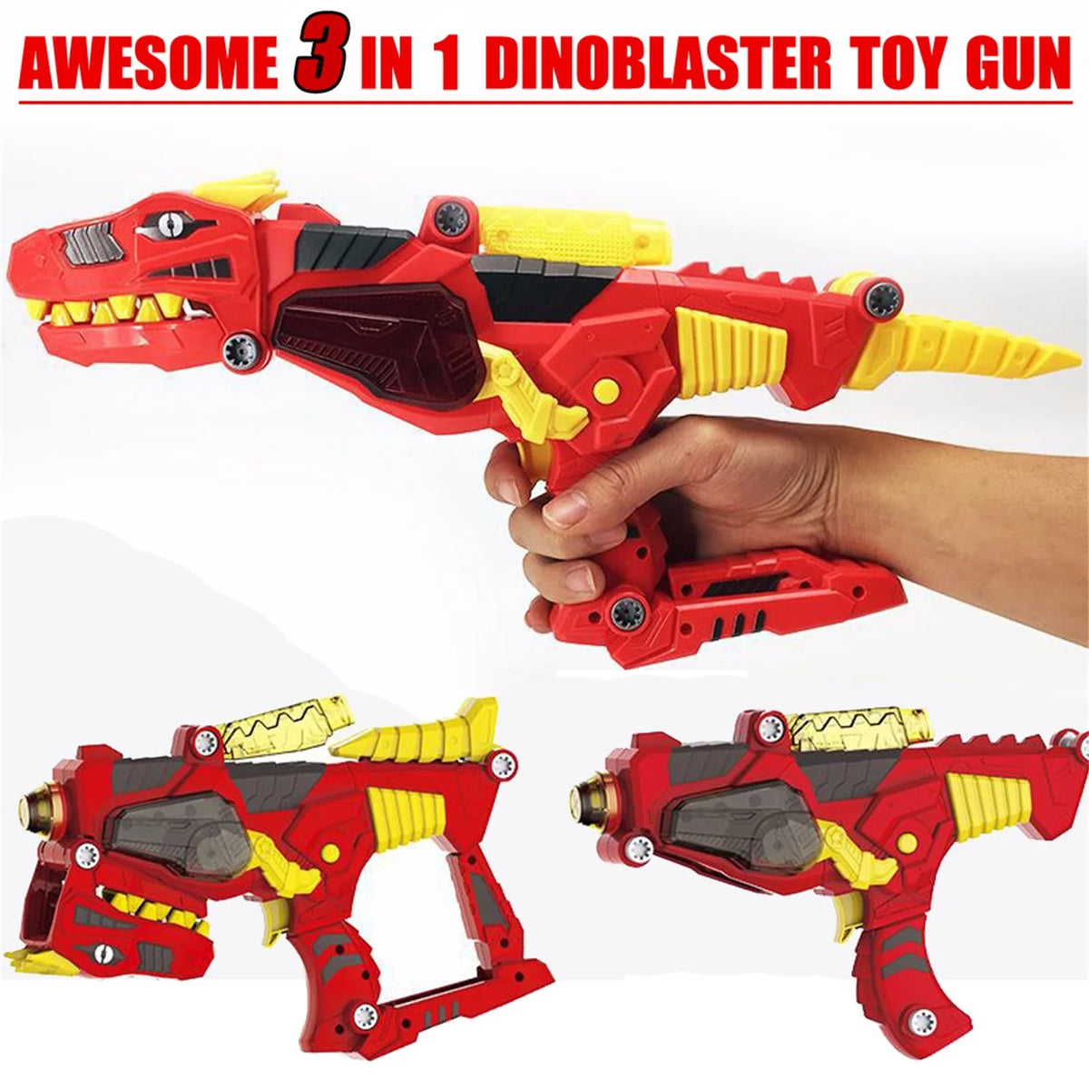 Transforming Dinosaur Toy 3 in 1 W501170
