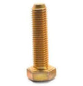 3/4 inch-10 x 4 1/4 inch Coarse Thread Grade 8 Hex Cap Screw USA Alloy Steel Yellow Zinc Plated Pk 10 Y25786
