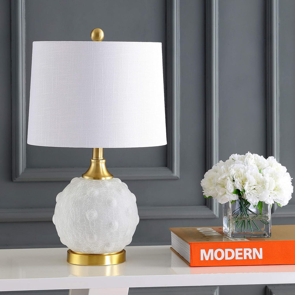 White/Brass Gold LED Lamp Y70933